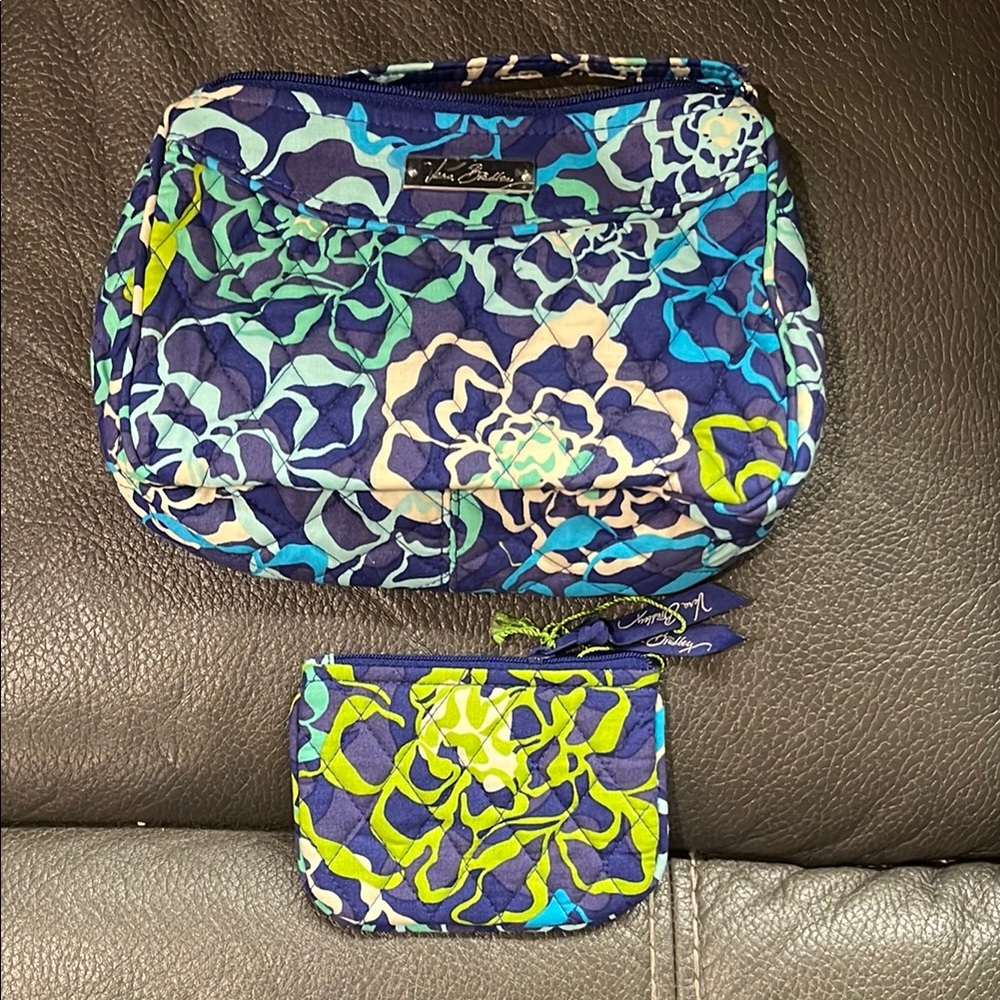 Vera Bradley Katalina Blues little crossbody and Coin Purse